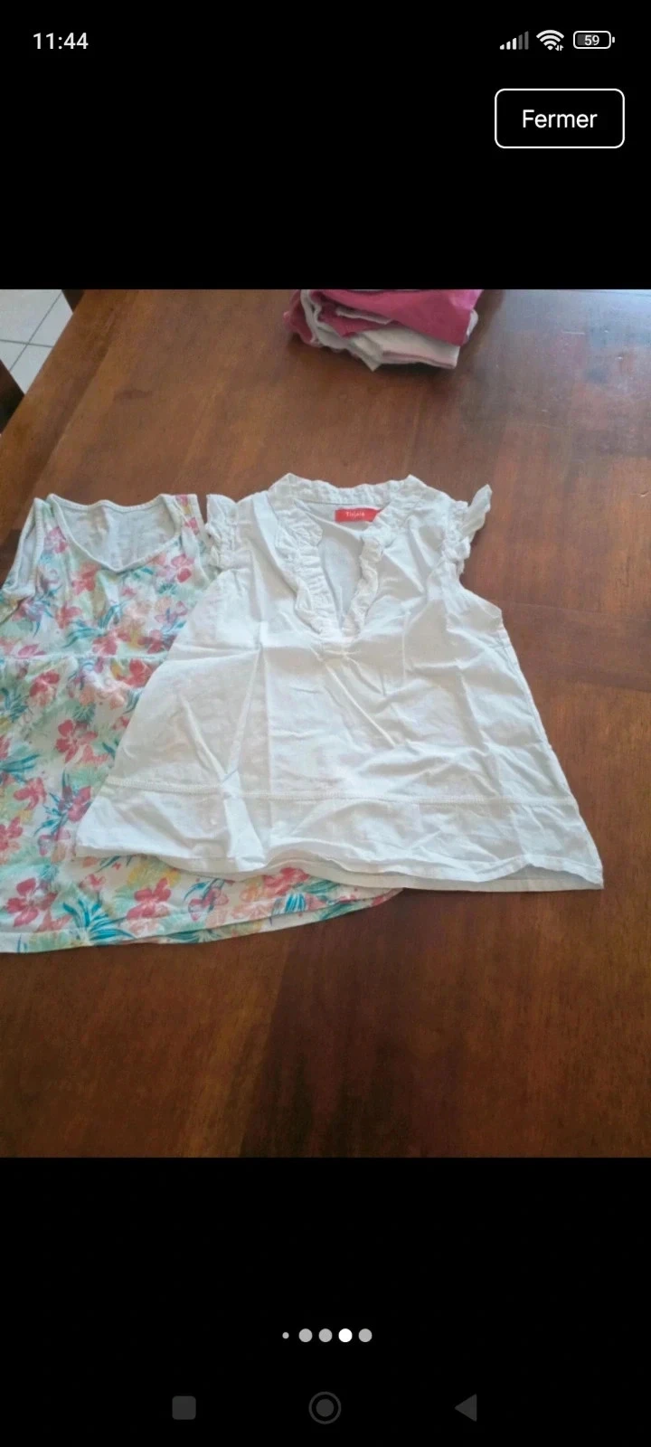 Lot of 6 3-year-old girl tank tops – photo 6